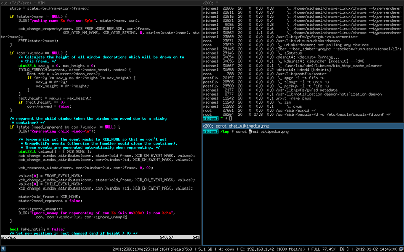 i3wm interface - Linux Mint - Community
