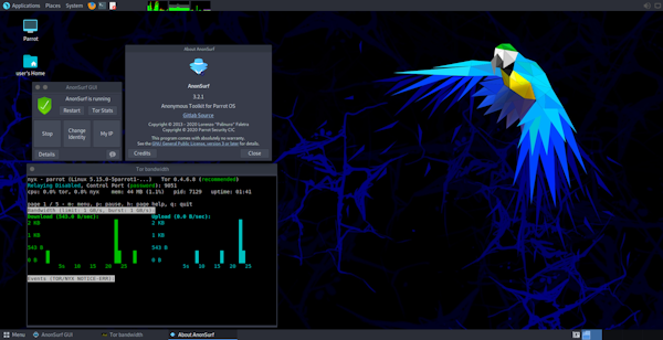 Parrot OS interface - Parrot OS Pricing, Reviews & Features - Capterra Canada 2025