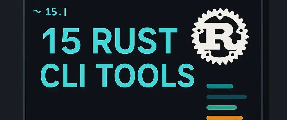 Rust programming language logo on Linux terminal - 15 rust tools to level up your Linux terminal - DEV Community