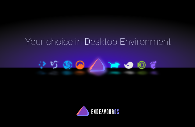 EndeavourOS desktop - Liftoff for the net-installer! - EndeavourOS