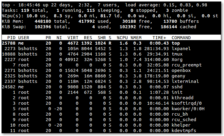Linux command line on screen - Linux Command Line Adventure: Terminal Multiplexers