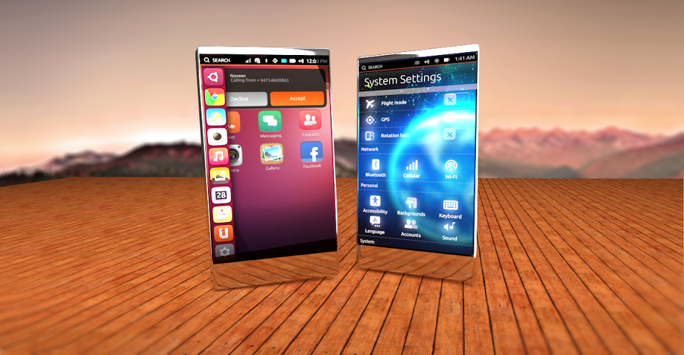 Ubuntu Touch smartphone - Primus is an Ubuntu Touch Smartphone render With Lots of Gloss ...