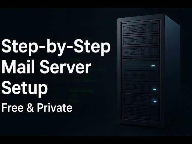 Mail server rack - Set Up Your OWN Mail Server on LocalHost | Free & Private SMTP ...