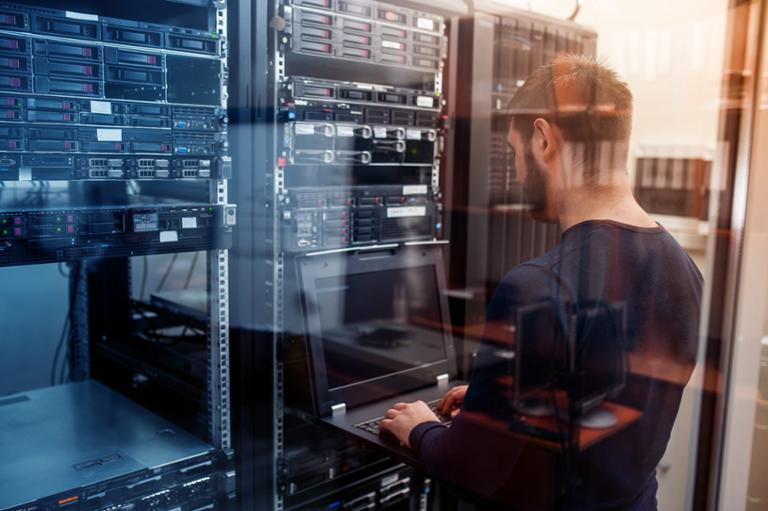 System administrator working in data center - Will Automation Wipe Out Sysadmin and Datacenter Jobs? | Dice.com ...