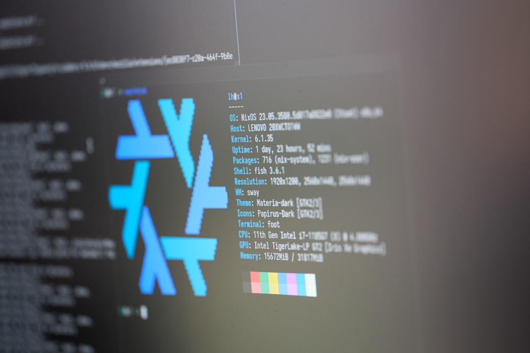 Linux terminal screen - A computer displaying a Terminal Screen.