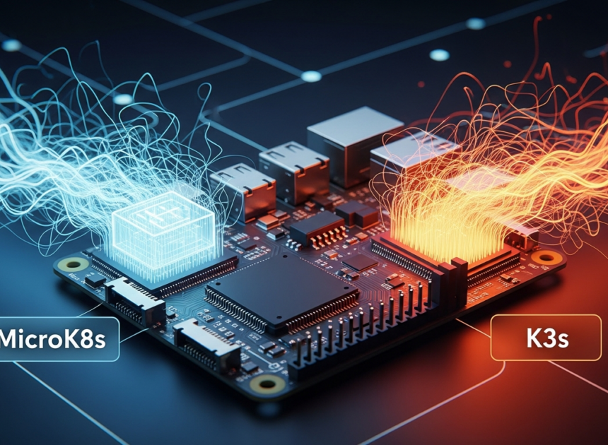 K3s vs MicroK8s on Raspberry Pi 5: Single-Node RAM Footprint and Cold-Boot Time