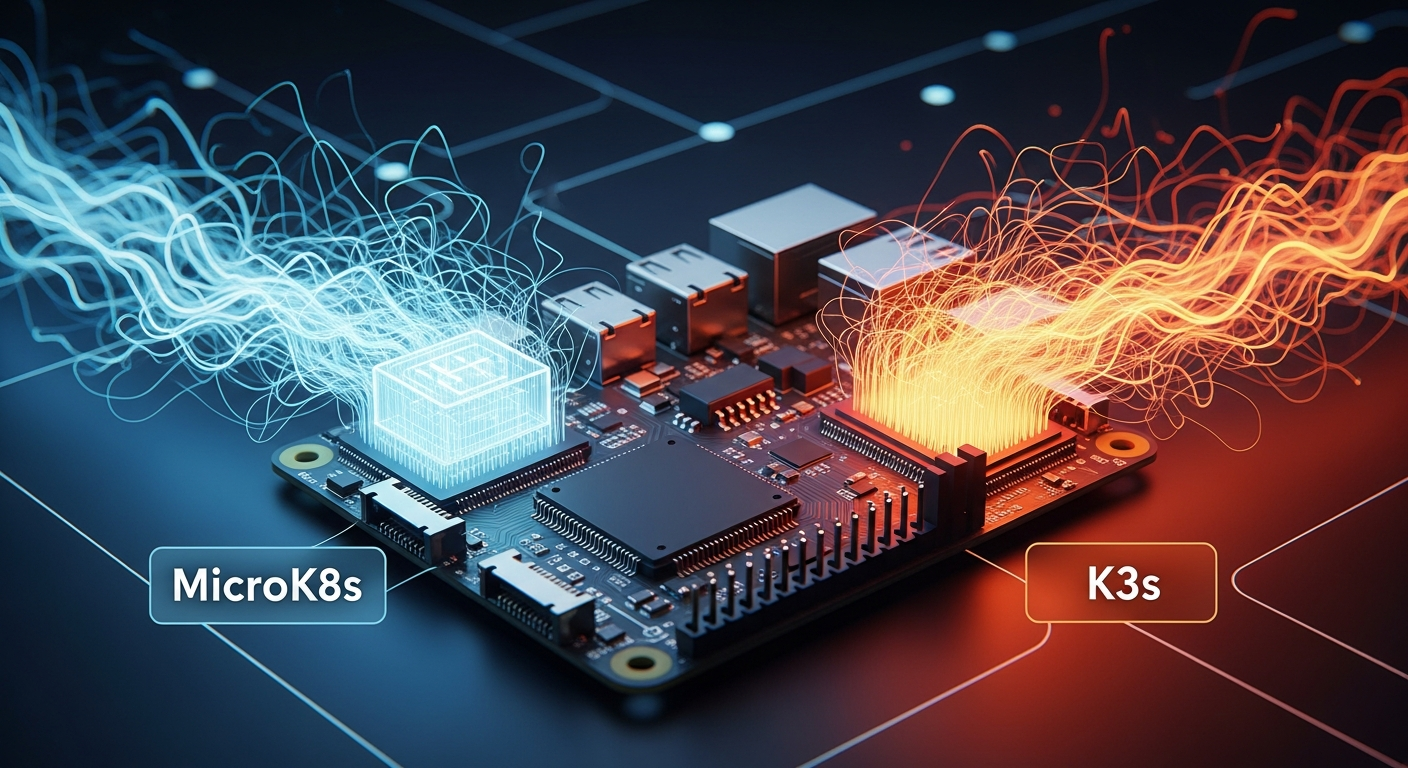 K3s vs MicroK8s on Raspberry Pi 5: Single-Node RAM Footprint and Cold-Boot Time
