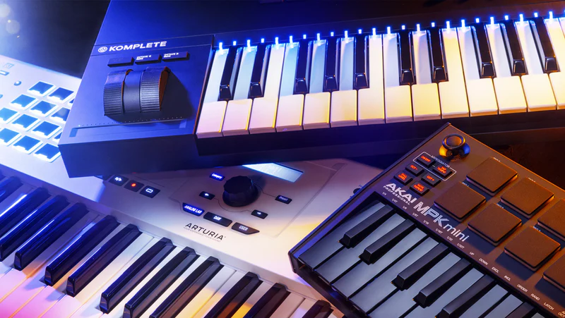 MIDI keyboard synthesizer - Keyboard vs Synthesizer vs MIDI Controller: Differences