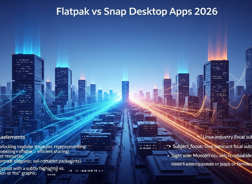 Flatpak vs Snap for desktop apps in 2026