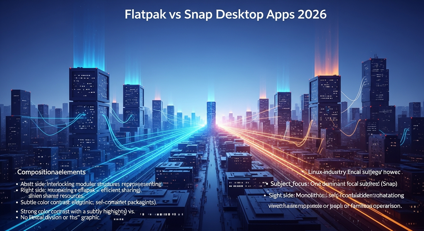 Flatpak vs Snap for desktop apps in 2026